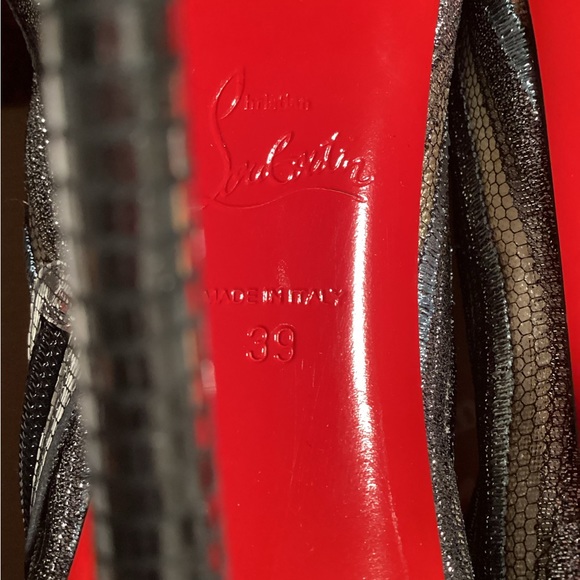 Authentic Christian Louboutin Mesh GIPSYBOOTIE Gipsy 100MM BNIB $PRICE DROP⬇️ - Picture 6 of 8